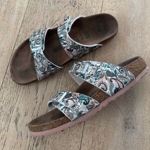 Birkenstock Vegan Floral Sandals